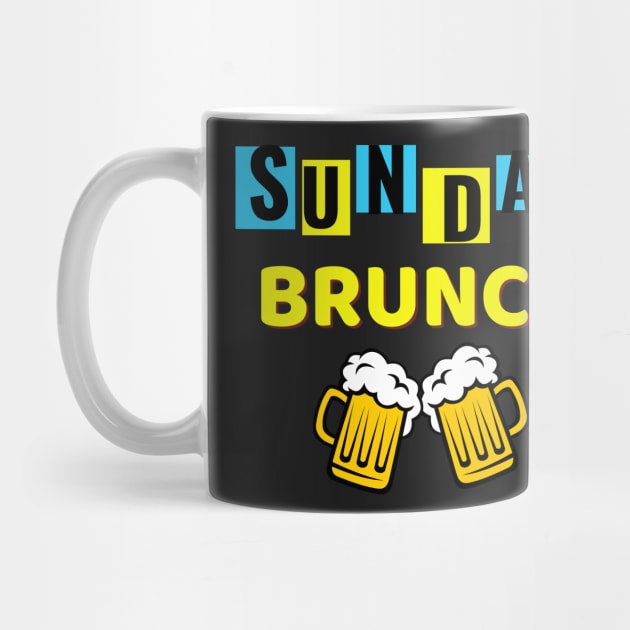 Sunday Brunch Drinking / Sunday Brunch Drinking Funny by Famgift